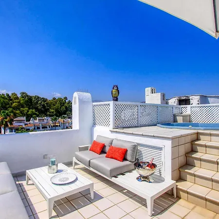 דירה 1080 Beachfront Penthouse 3 Floors Jacuzzi 2 Pools Wifi Roof Terrace